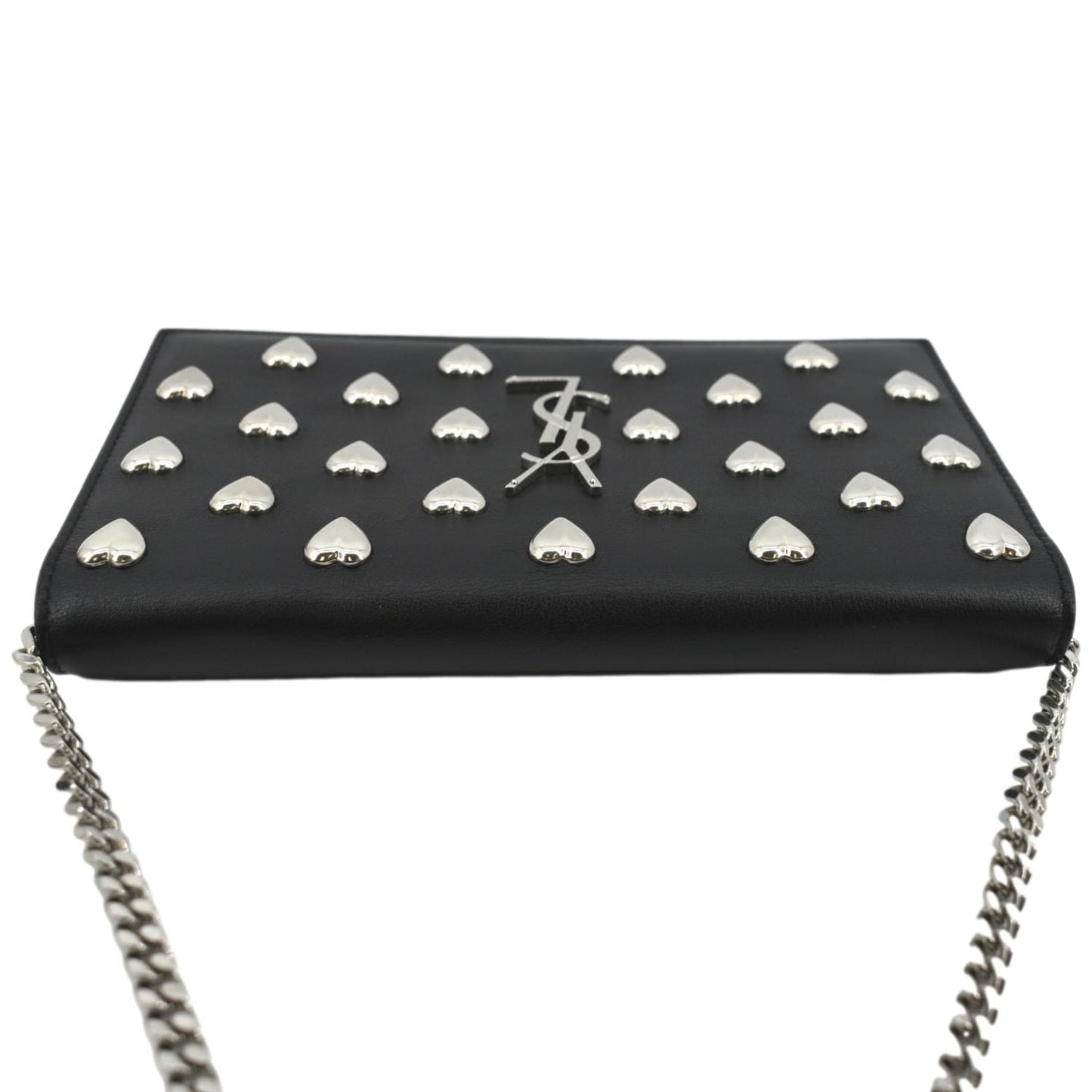 Saint Laurent Kate Leather Black Shoulder Bag Style 11
