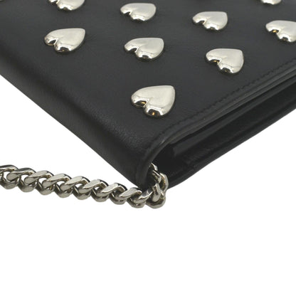 Saint Laurent Kate Leather Black Shoulder Bag Style 11