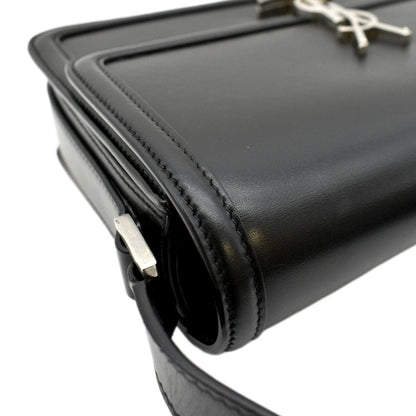 Saint Laurent Solferino Leather Black Crossbody Leather