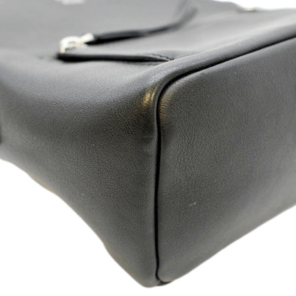 Fendi By The Way Leather Black Backpack