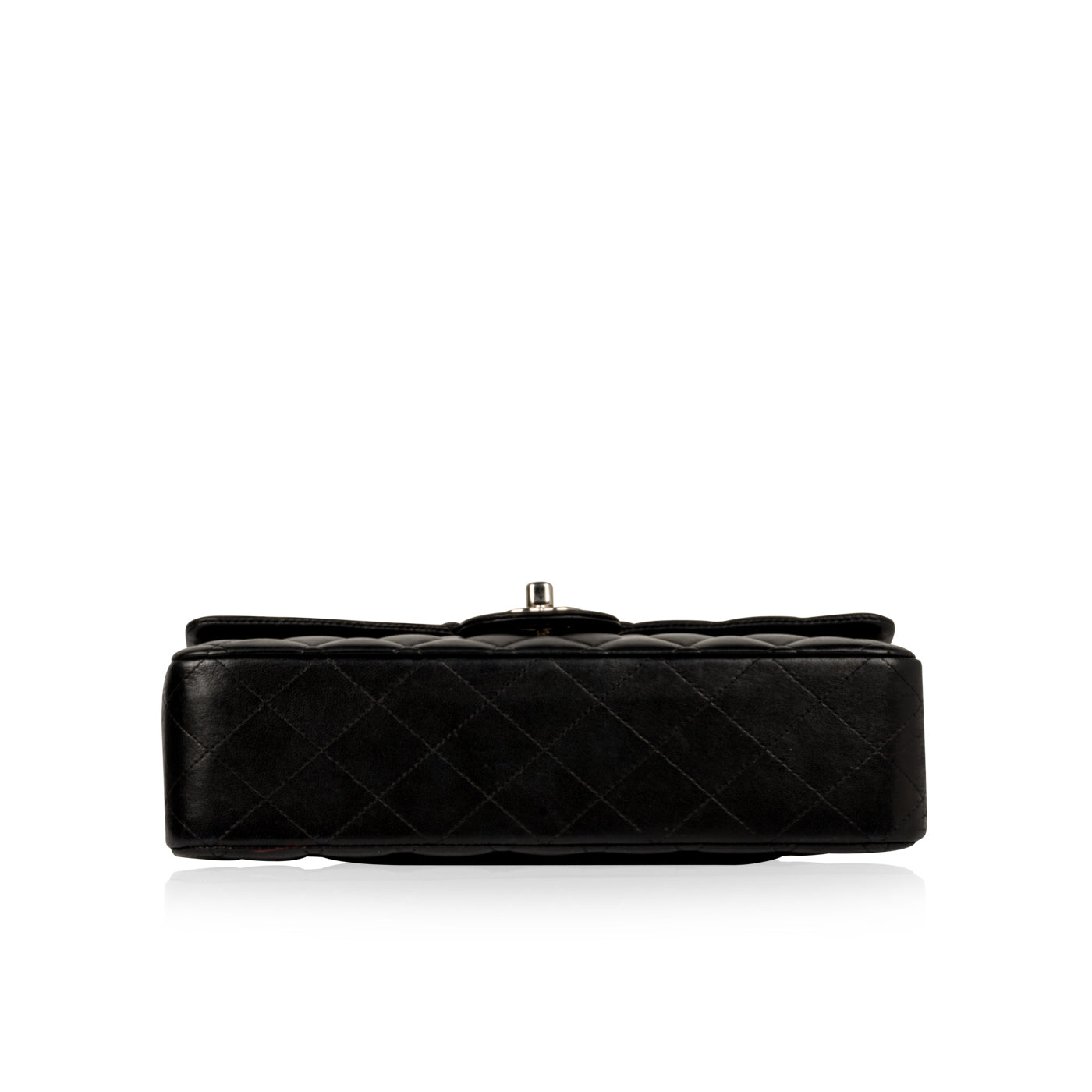 Chanel Classic Flap Lambskin Black Shoulder Bag Style 152