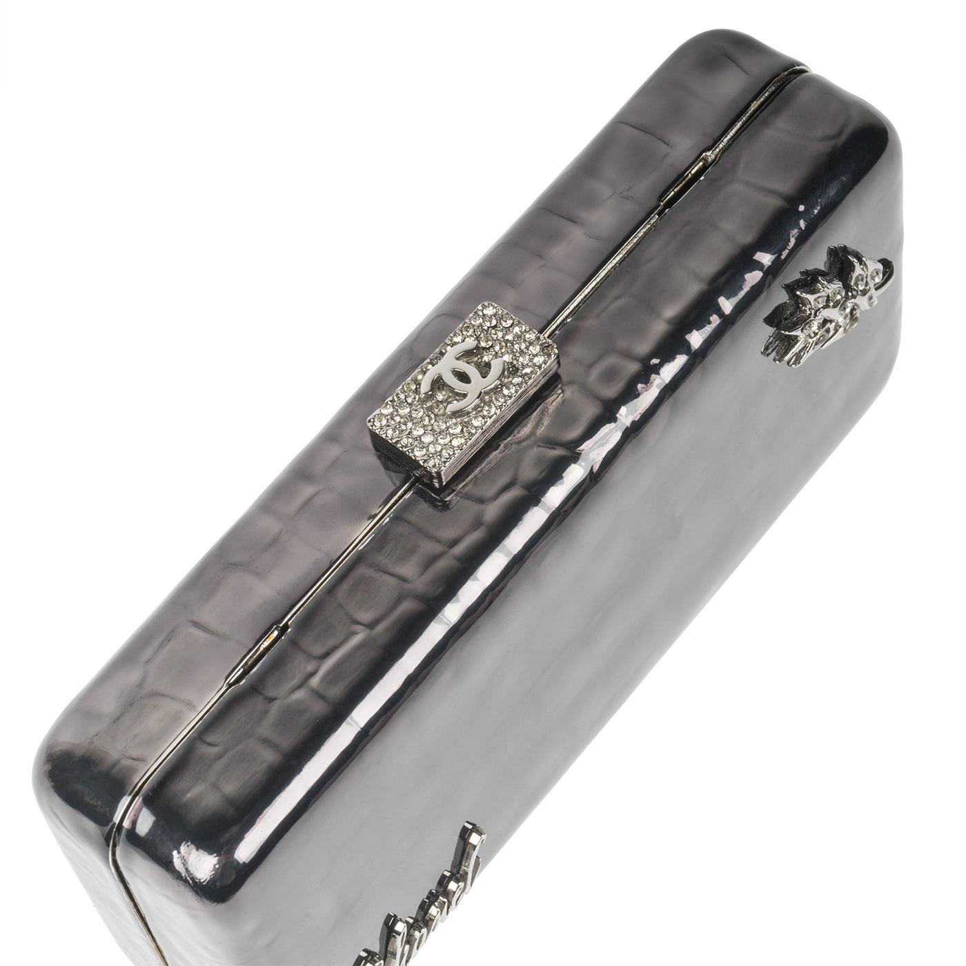 Chanel Timeless Quilted Black Clutch Quilted