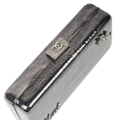 Chanel Timeless Quilted Black Clutch Quilted