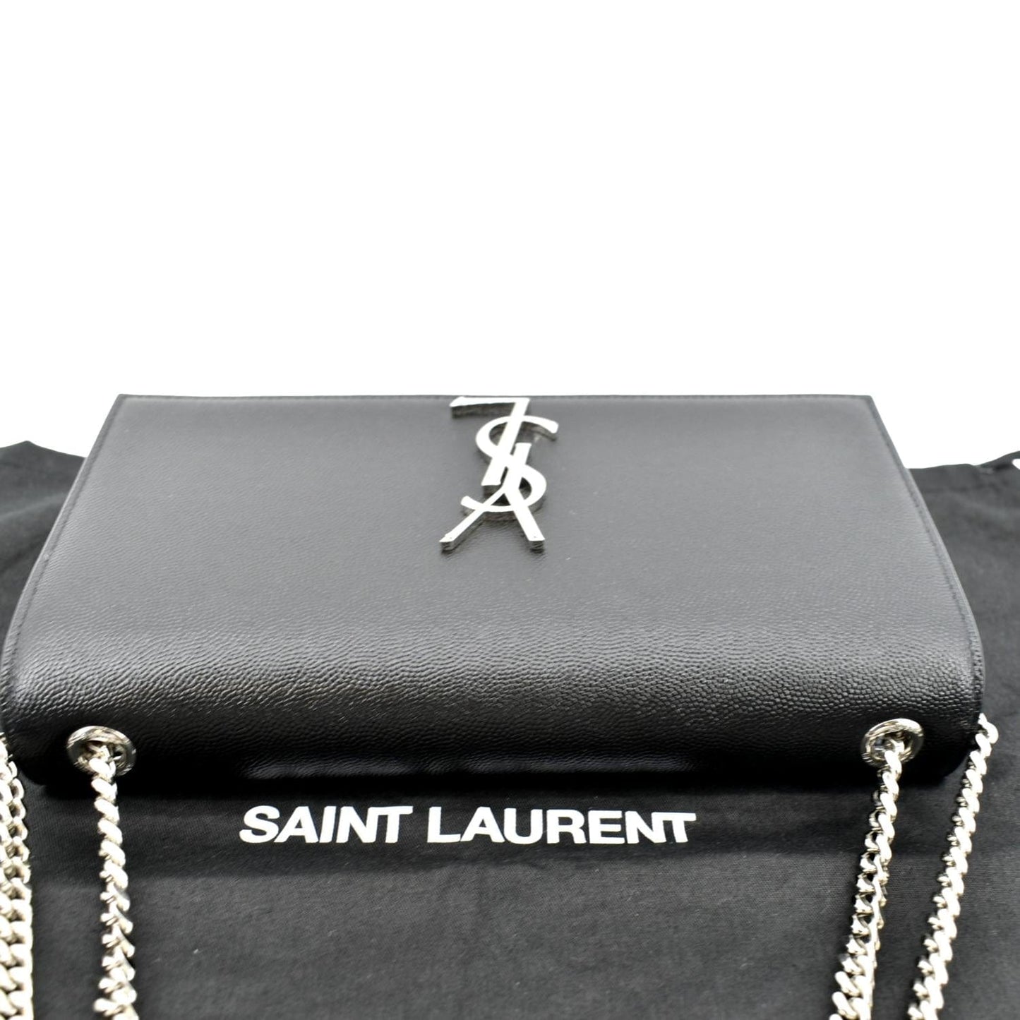 Saint Laurent Kate Leather Black Crossbody Style 16