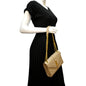 Saint Laurent Envelope Leather Beige Shoulder Bag Leather