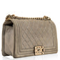 Chanel Boy Bag - Matte Caviar - Medium
