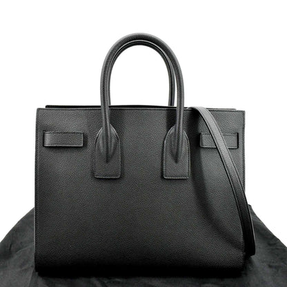 Saint Laurent Sac De Jour Leather Black Shoulder Bag Style 2