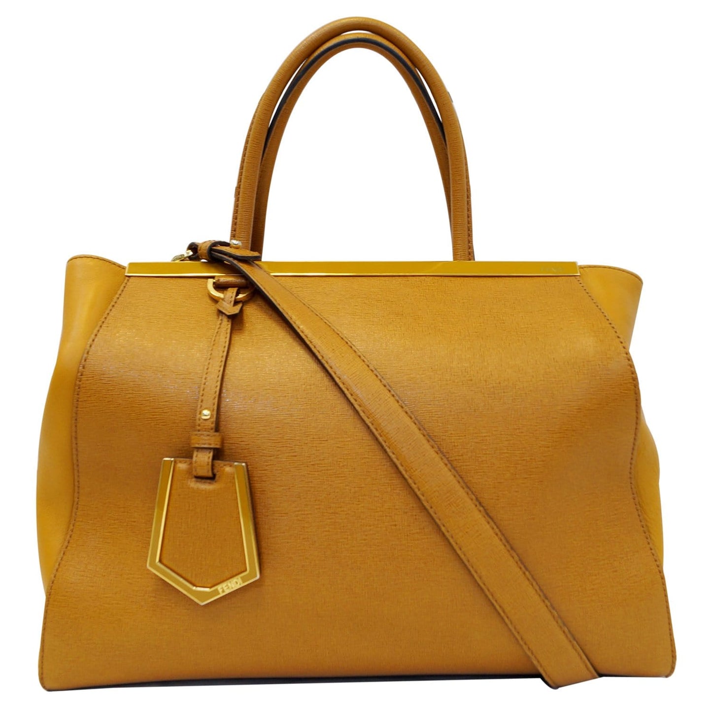 Fendi Leather Red Shoulder Bag Style 21