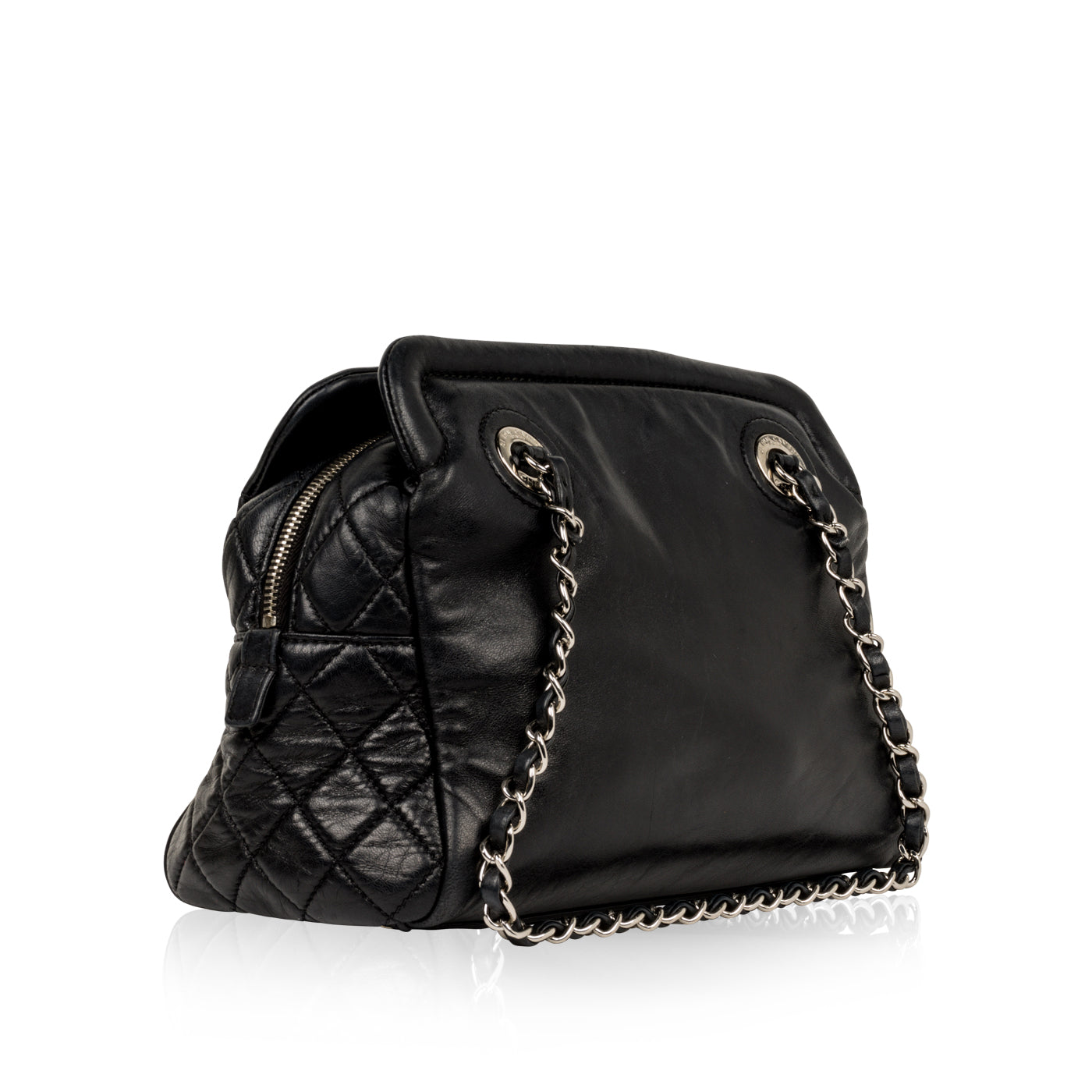 Chanel Timeless Lambskin Black Tote Bag Style 3
