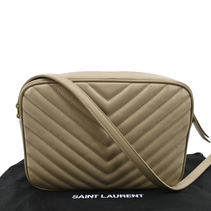 Saint Laurent Lou Leather Red Crossbody Style 7