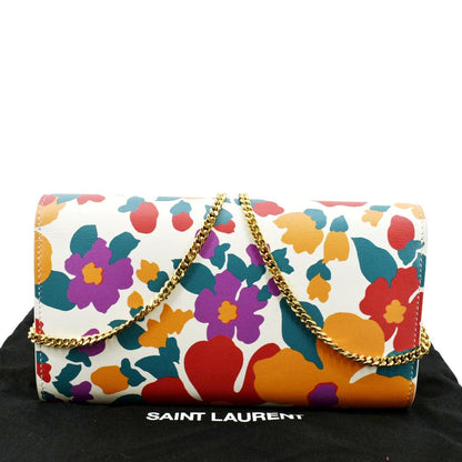 Saint Laurent Leather Red Shoulder Bag Style 43