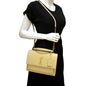 Saint Laurent Sunset Leather Beige Shoulder Bag Style 2