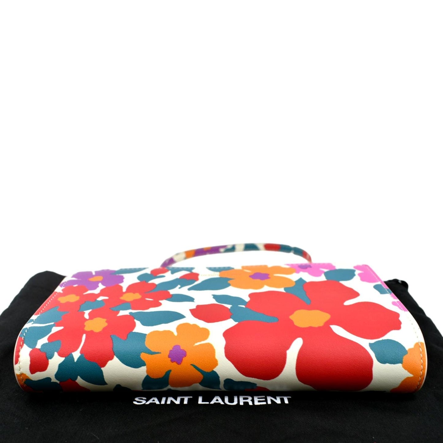 Saint Laurent Leather Red Shoulder Bag Style 43