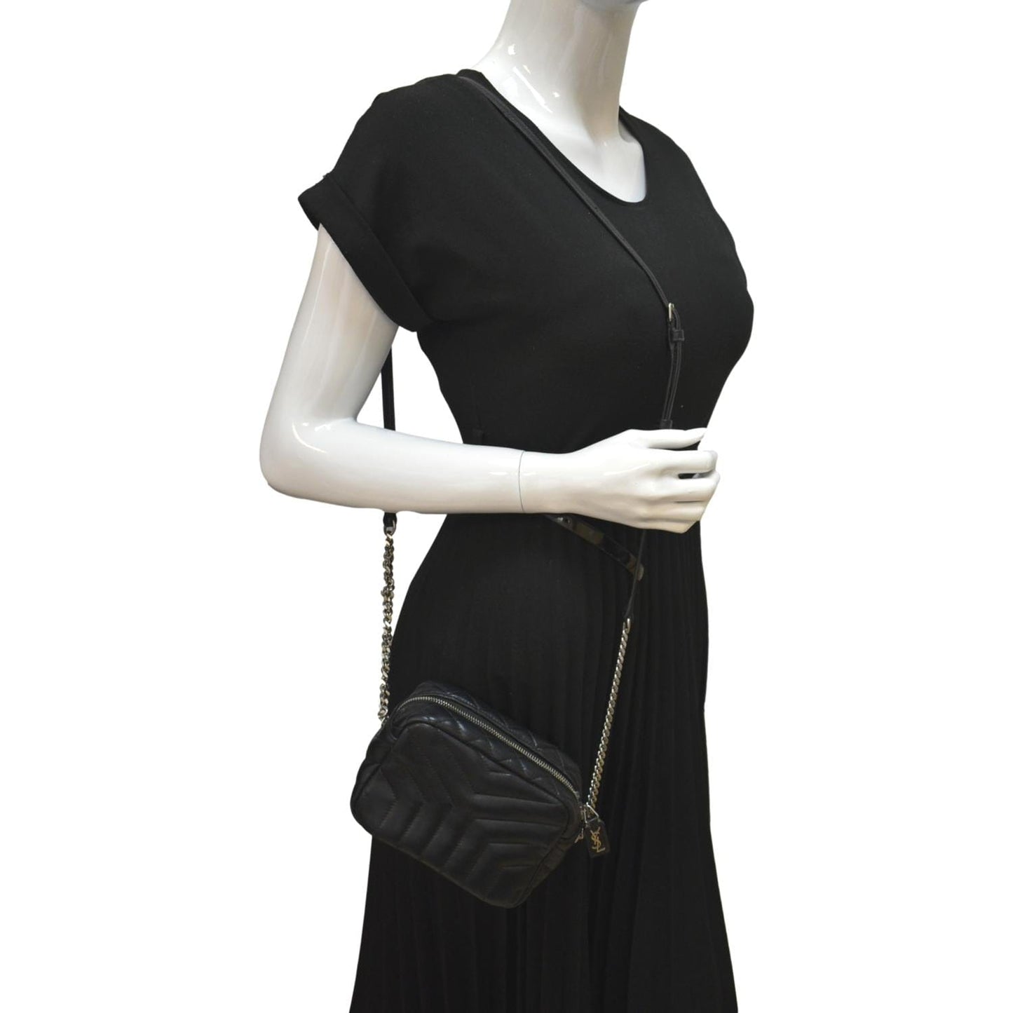 Saint Laurent Leather Black Crossbody Style 14