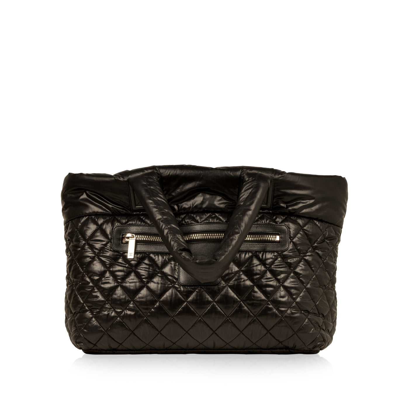 Chanel Shopping Tote Quilted Black Tote Bag Style 2