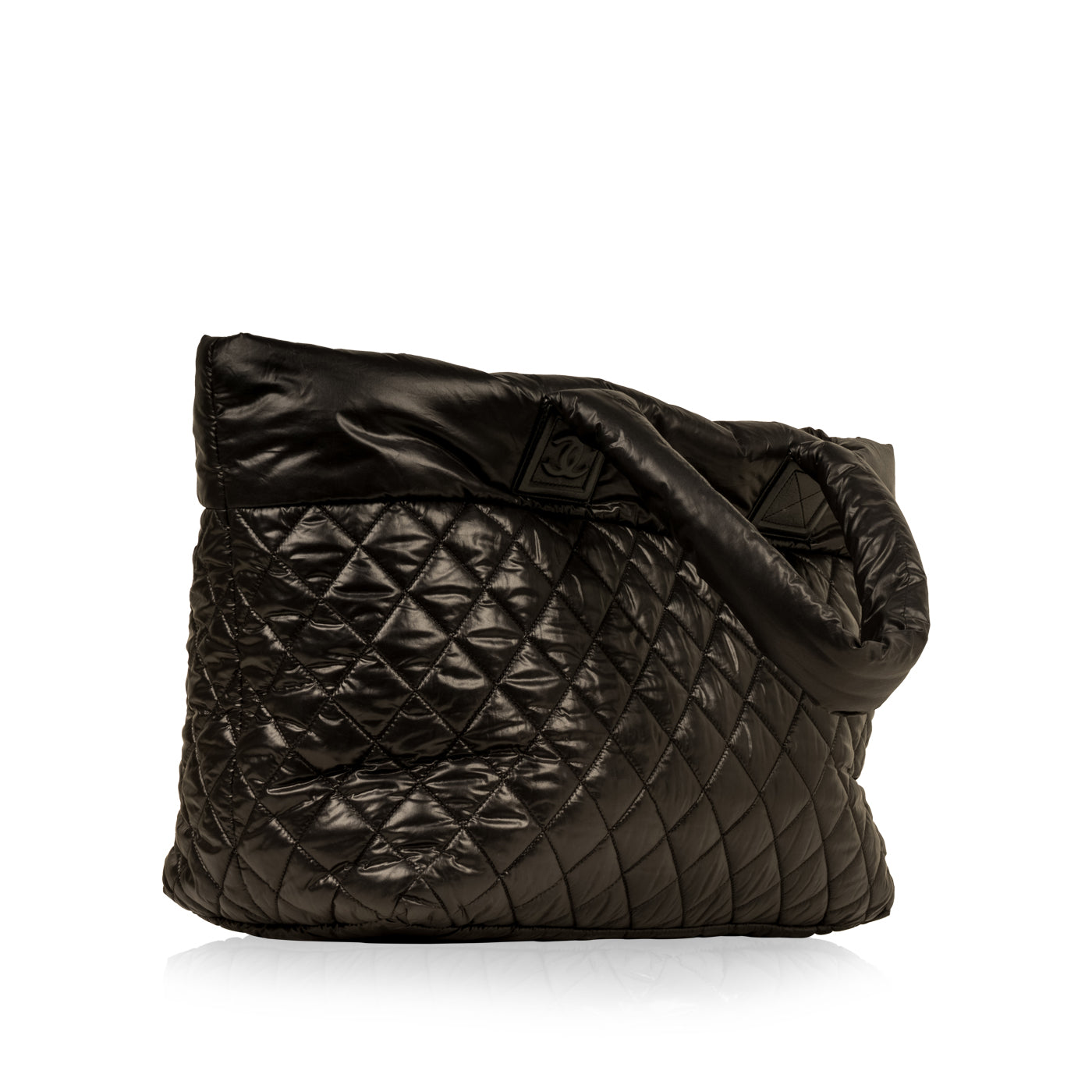 Chanel Shopping Tote Quilted Black Tote Bag Style 2