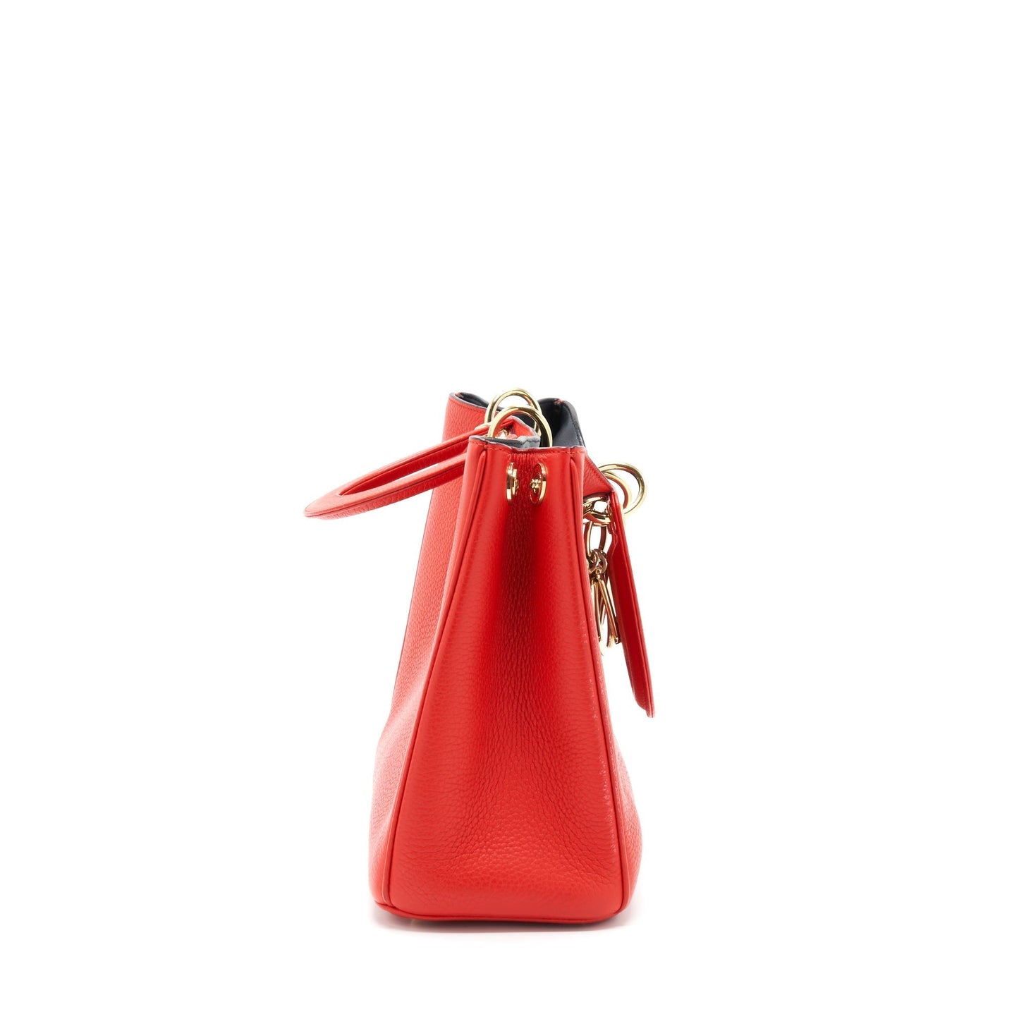 Dior Diorissimo Tote Purse Red