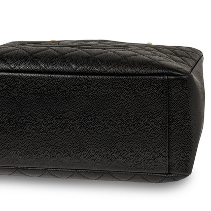 Chanel Timeless Caviar Black Tote Bag Style 11