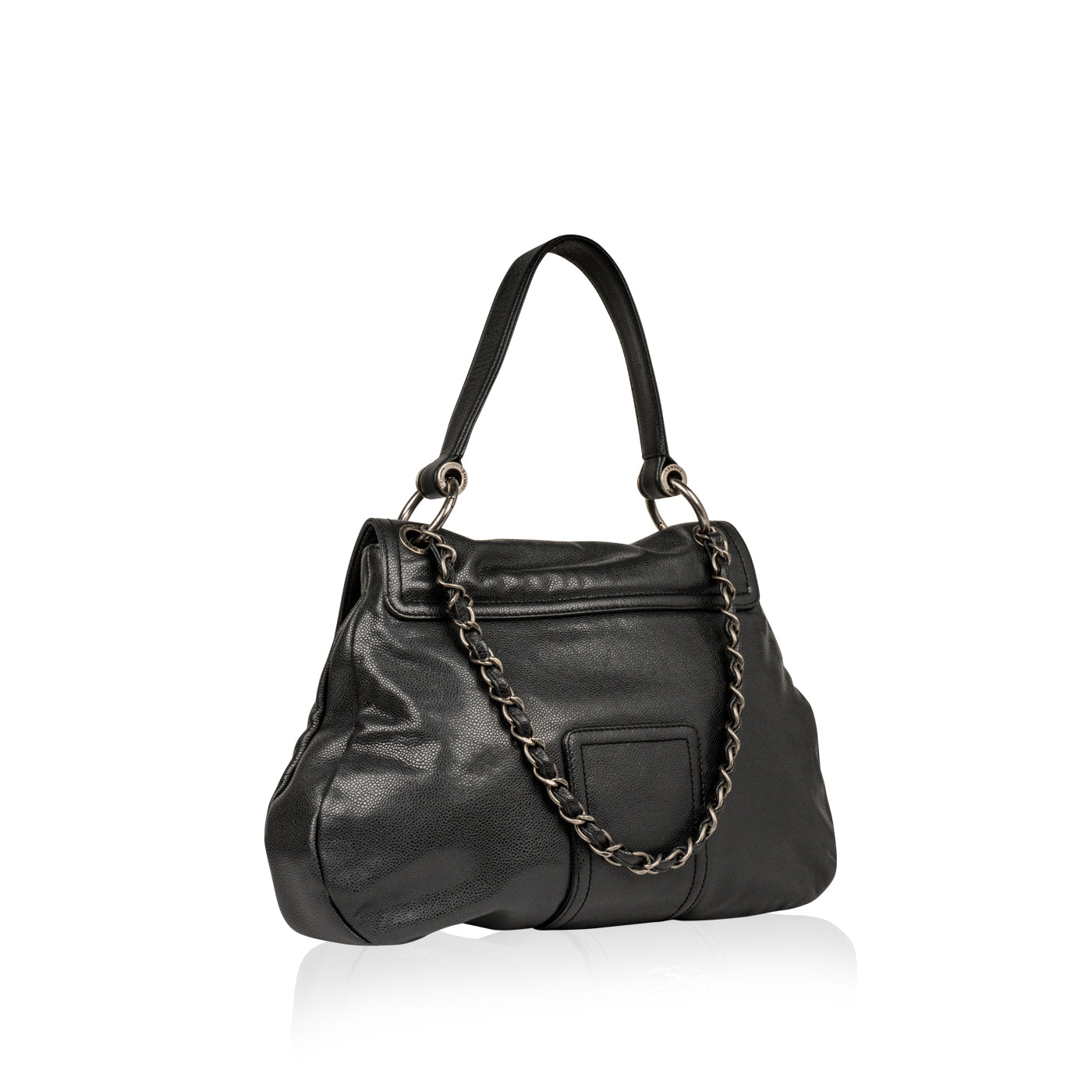 Chanel Luxury Caviar Black Tote Bag