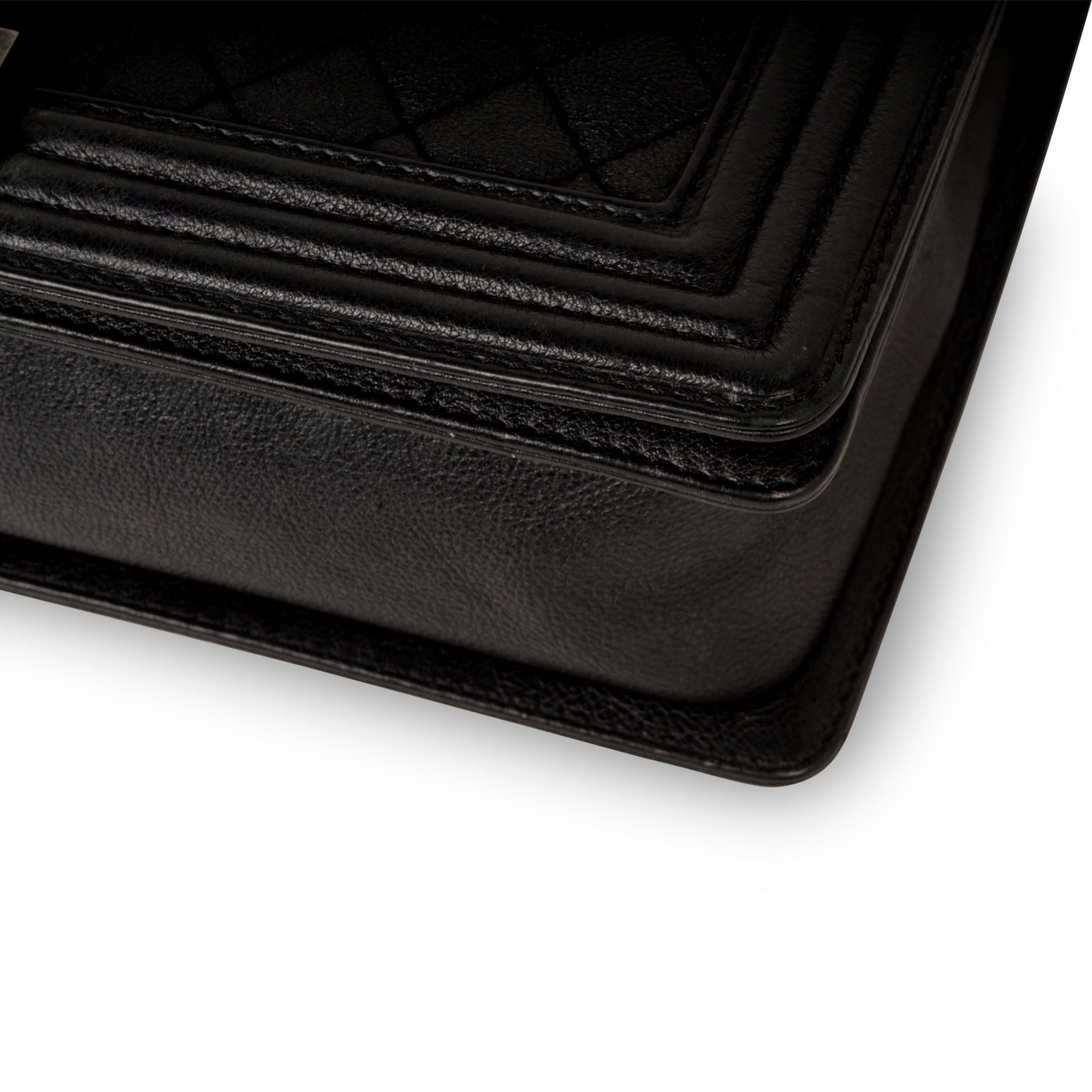 Chanel Boy Bag Quilted Black Shoulder Bag Quilted