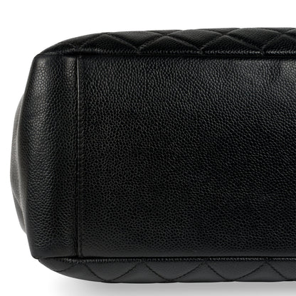Chanel Timeless Caviar Black Tote Bag Style 14