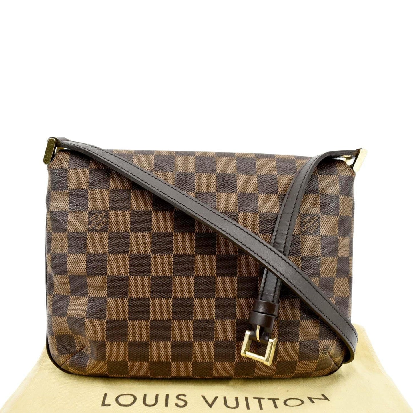 LOUIS VUITTON M tte Tango Monogram Canvas Short Strap Shoulder Bag Brown