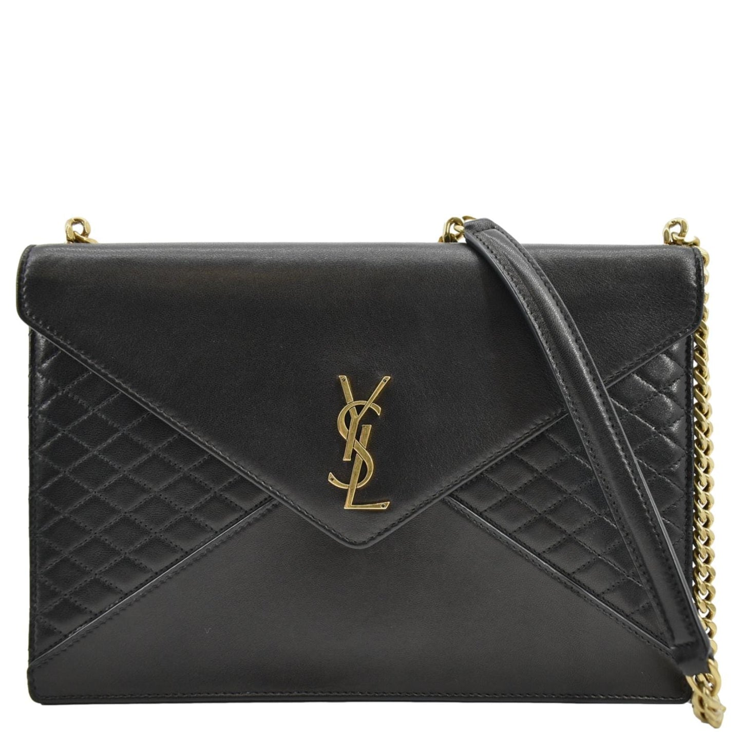 Saint Laurent Leather Black Shoulder Bag Style 6