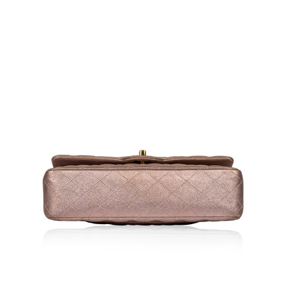 Chanel Classic Flap Bag - Medium - Metallic Goatskin