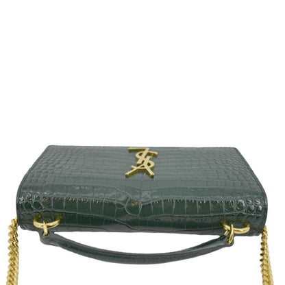 Saint Laurent Sunset Leather Red Crossbody Style 7