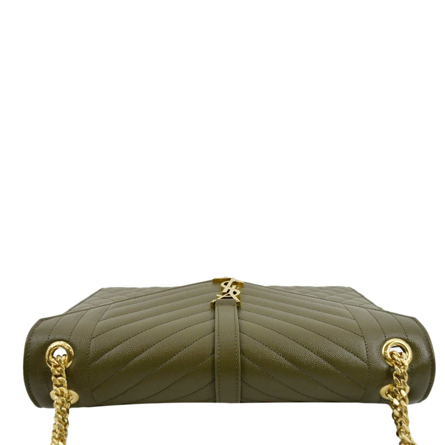 Saint Laurent Envelope Leather Red Shoulder Bag Style 11