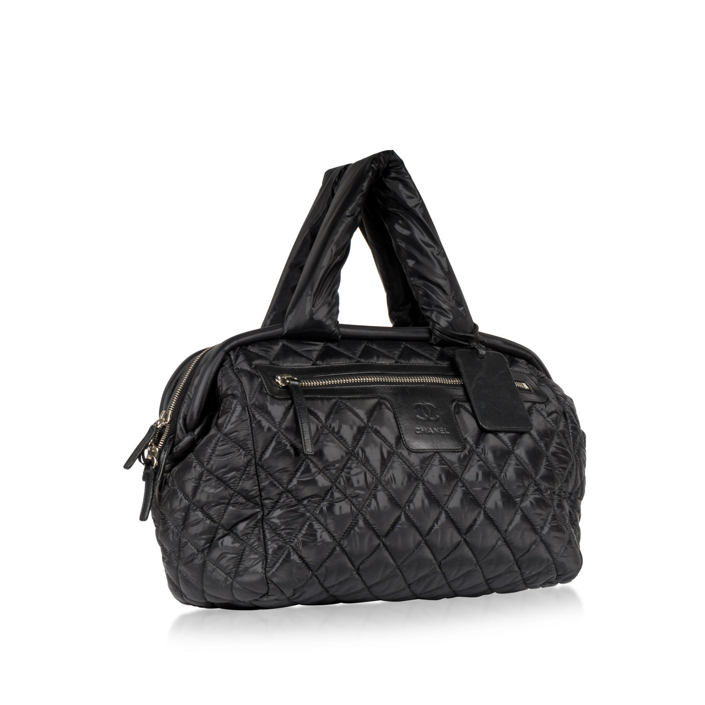 Chanel Shopping Tote Quilted Black Tote Bag Style 5