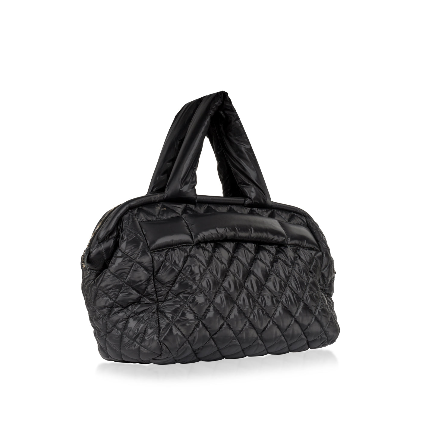 Chanel Shopping Tote Quilted Black Tote Bag Style 5