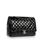 Chanel Classic Flap Lambskin Black Shoulder Bag Style 316