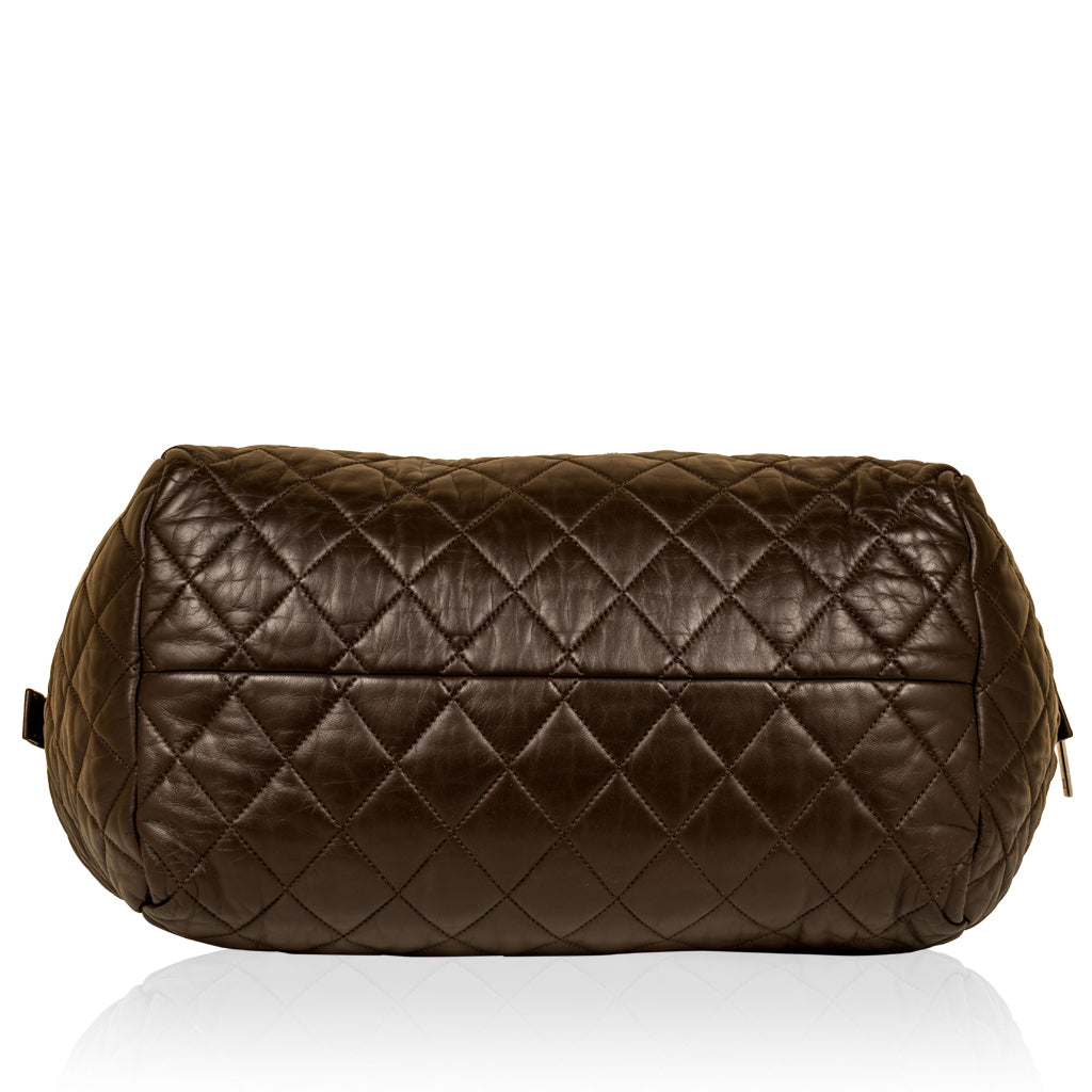 Chanel Shopping Tote Lambskin Black Tote Bag