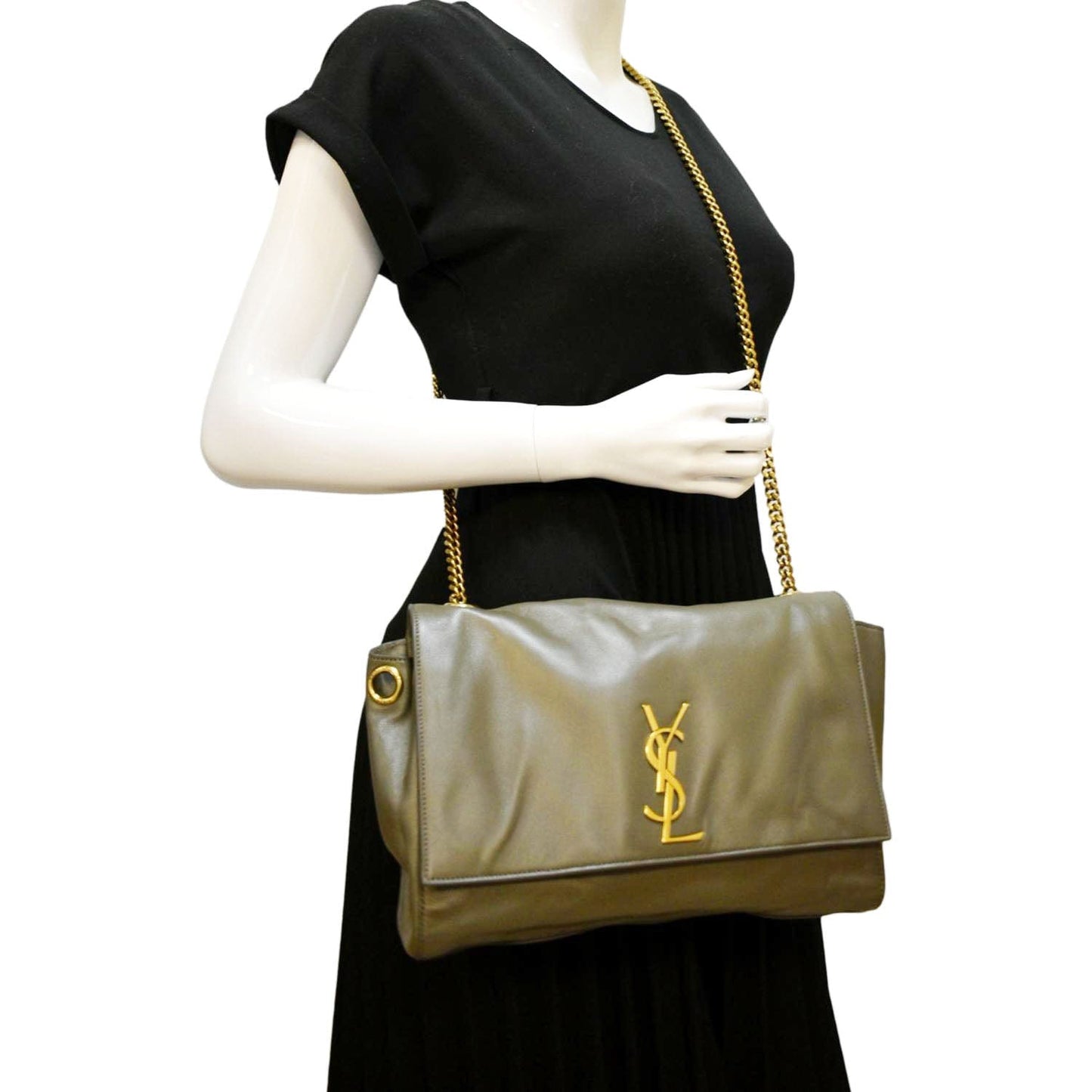 Saint Laurent Kate Leather Red Crossbody Style 7