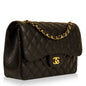 Chanel Classic Flap Caviar Black Shoulder Bag Style 51