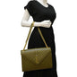 Saint Laurent Envelope Leather Red Shoulder Bag Style 11