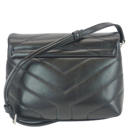 Saint Laurent Loulou Leather Black Crossbody Style 17