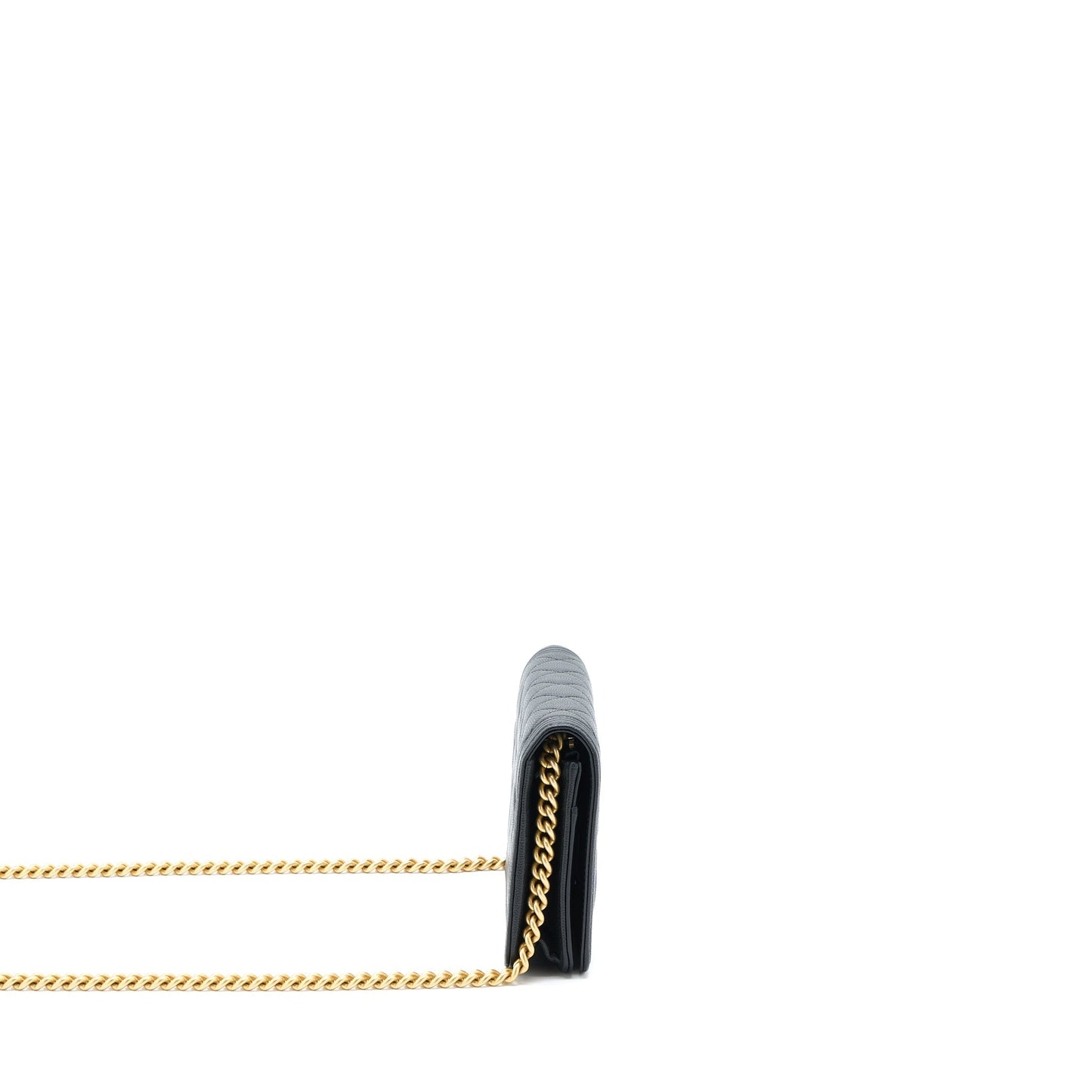 Chanel Boy Caviar Black Chain Crossbody