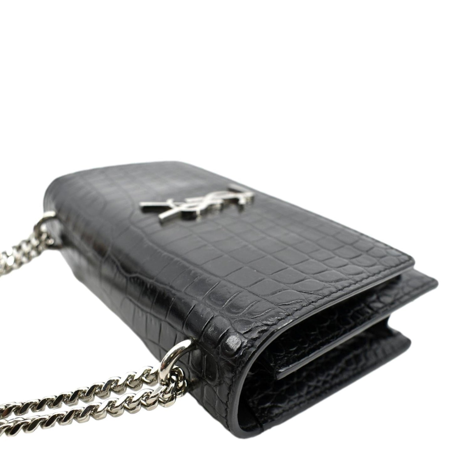 Saint Laurent Sunset Leather Black Crossbody