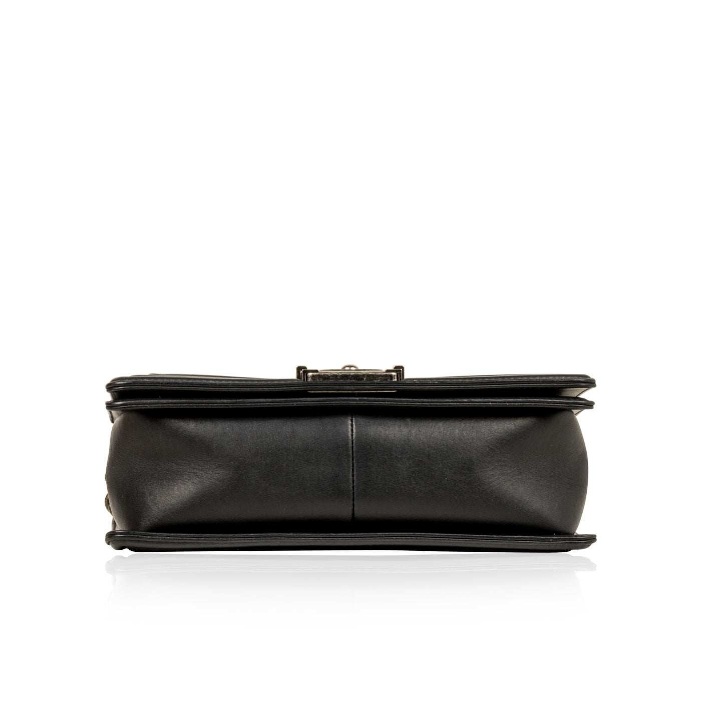 Chanel Boy Bag Lambskin Black Shoulder Bag Style 60