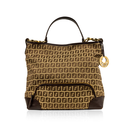 Fendi Tote Leather Red Tote Bag Style 27