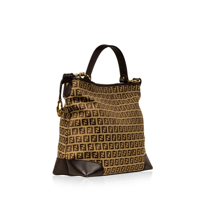 Fendi Roll Leather Red Handbag