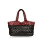 Chanel Shopping Tote Lambskin Black Tote Bag Lambskin