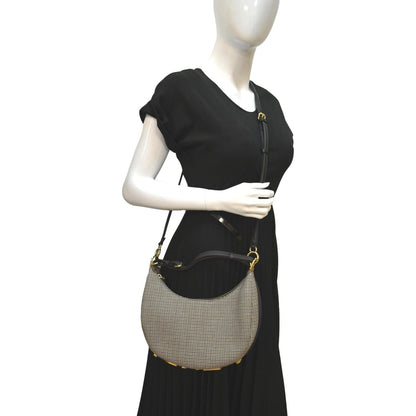 Fendi Fendigraphy Brown Shoulder Bag