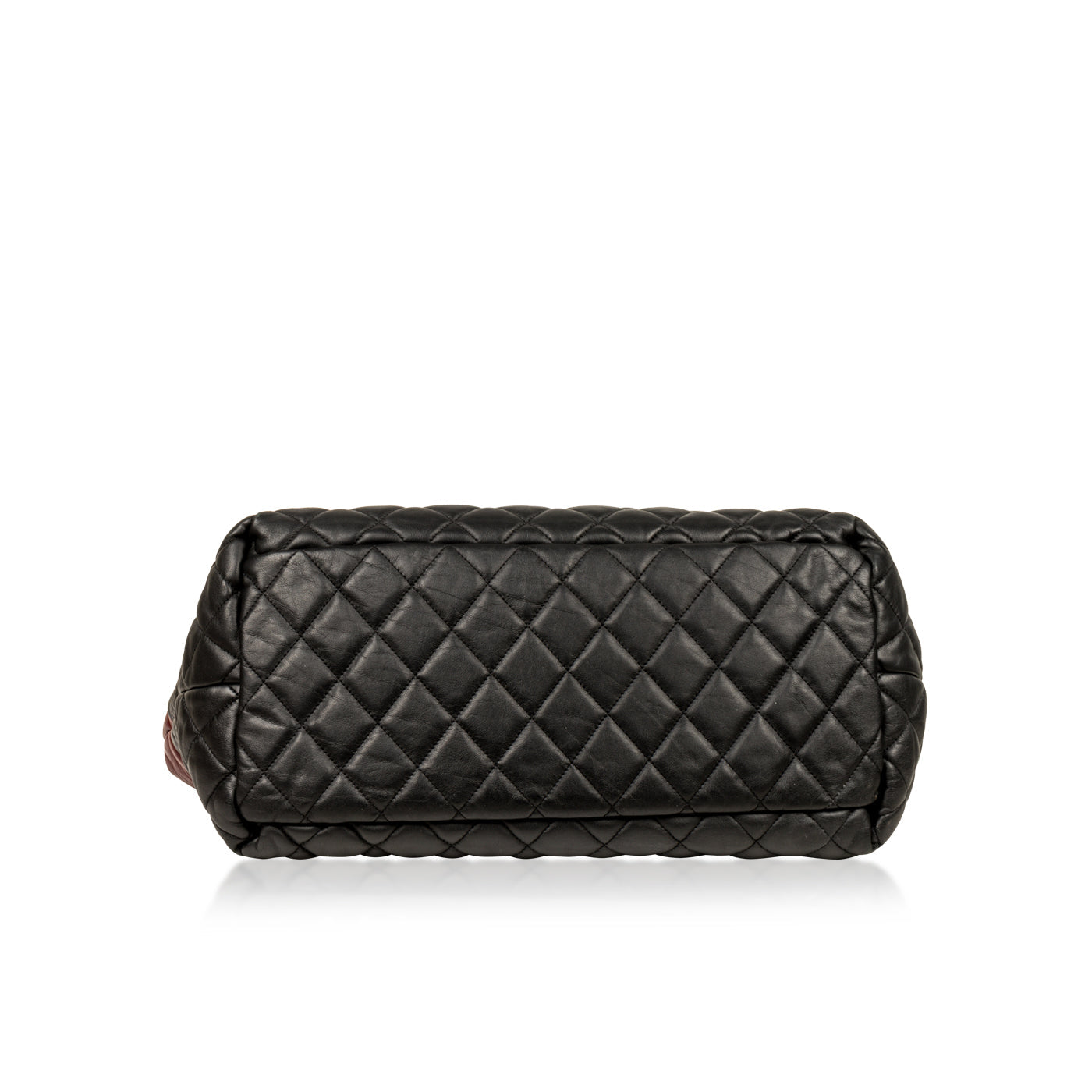Chanel Shopping Tote Lambskin Black Tote Bag Lambskin