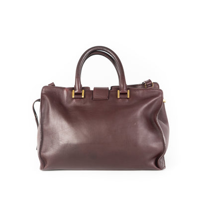 Saint Laurent Small Cabas Bag Brown
