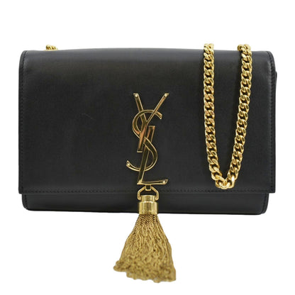 Saint Laurent Kate Leather Black Crossbody Style 19
