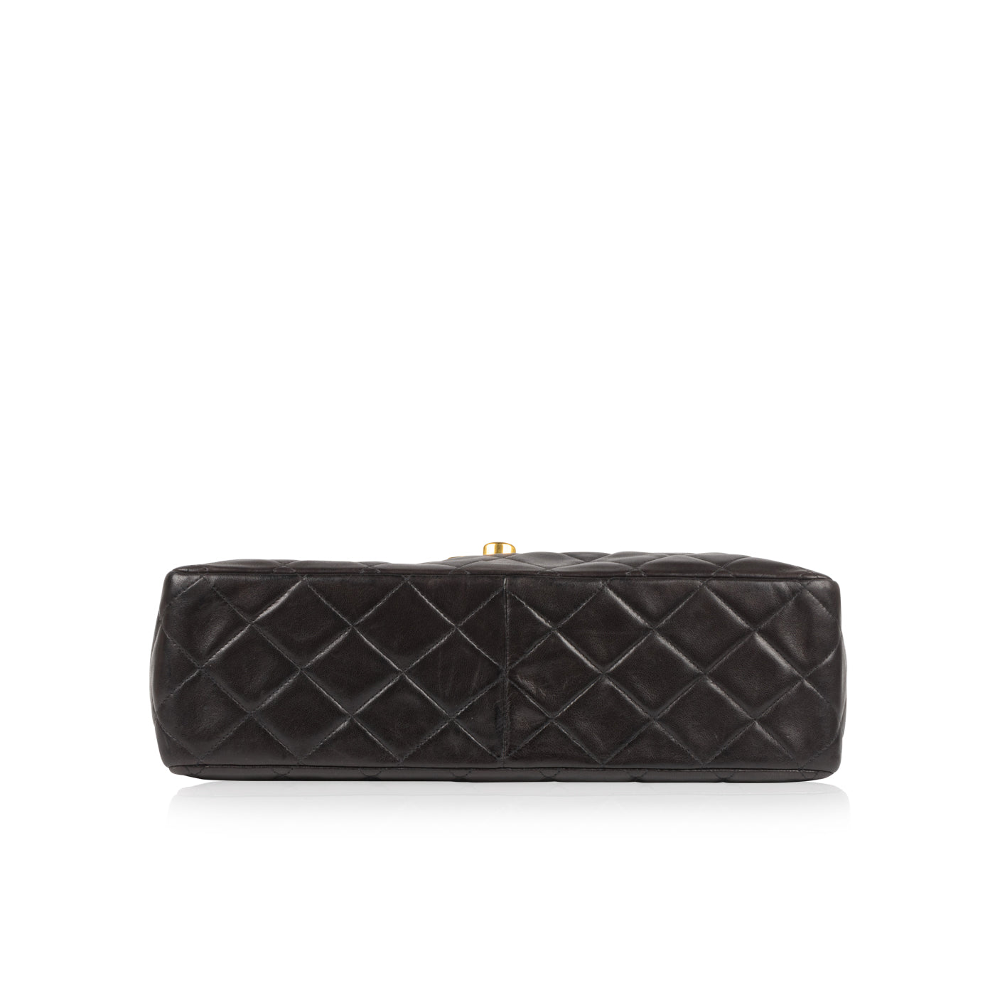 Chanel Classic Flap Lambskin Black Shoulder Bag Style 15