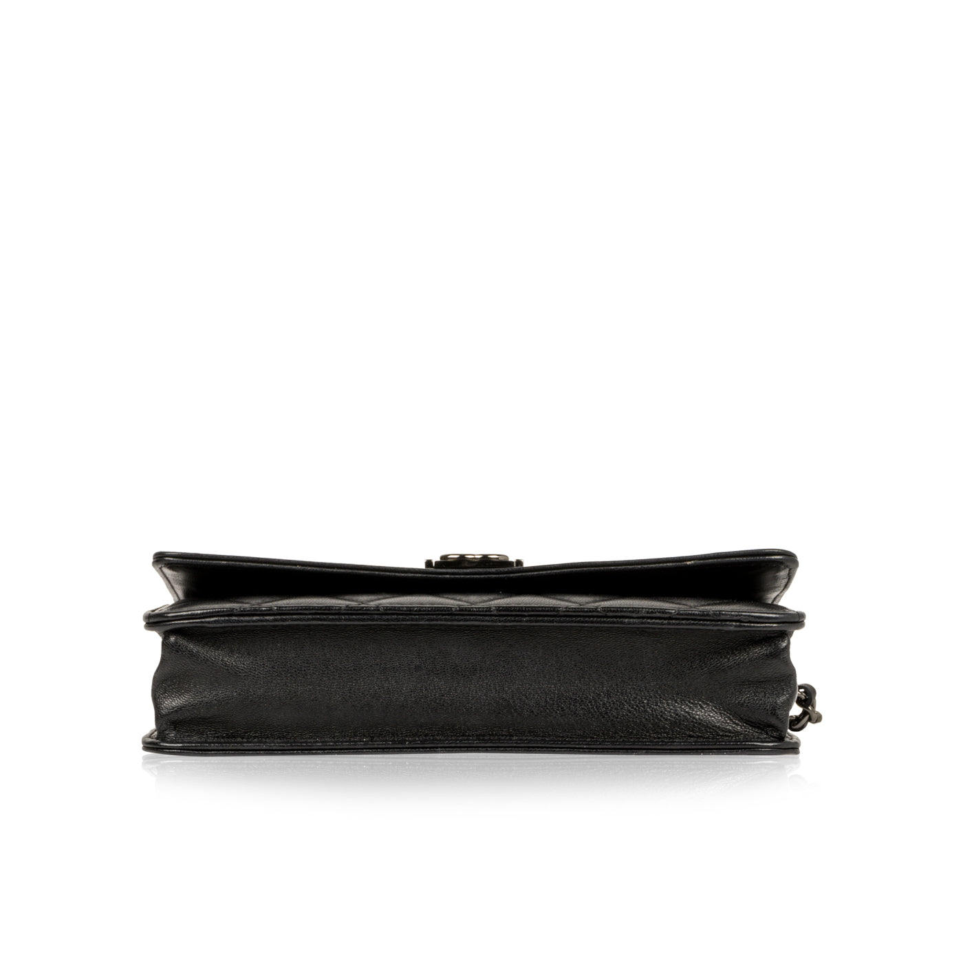 Chanel Classic Flap Lambskin Black Crossbody Style 3